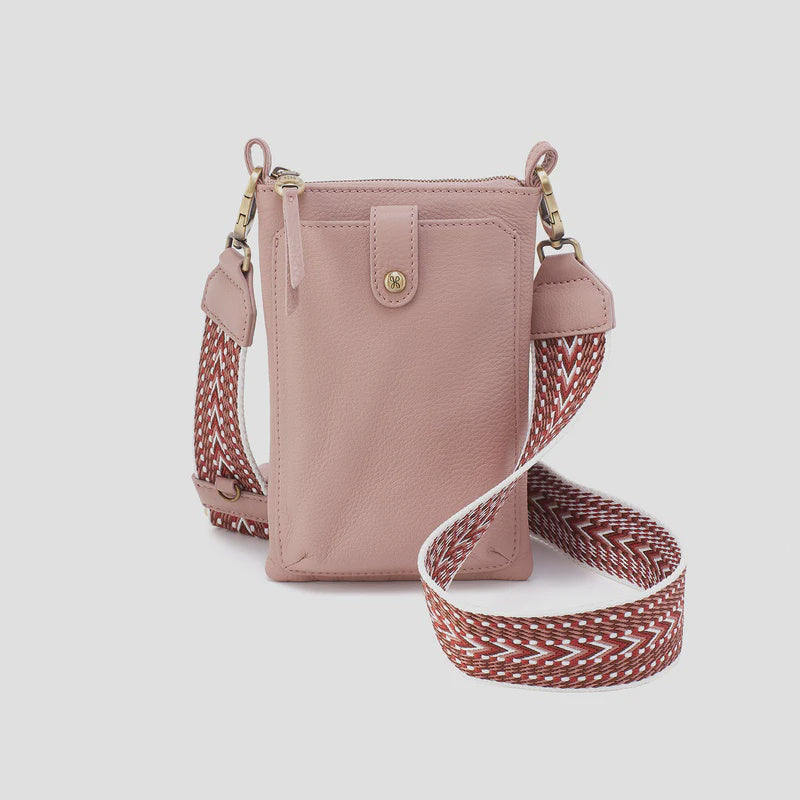 CASS PHONE CROSSBODY in Blush