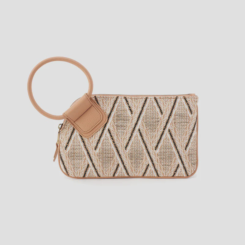 SABLE WRISTLET in Cream Raffia