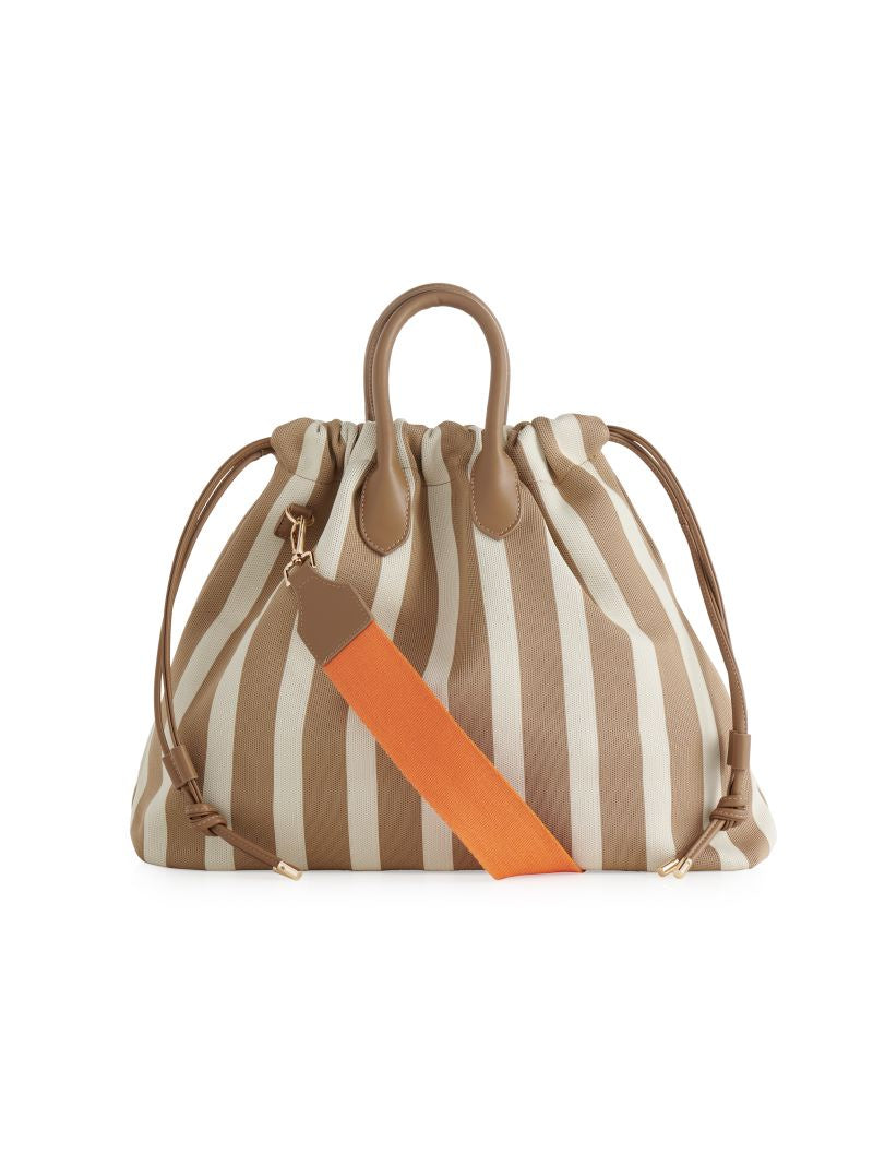 ISLA CROSSBODY TOTE in Tan