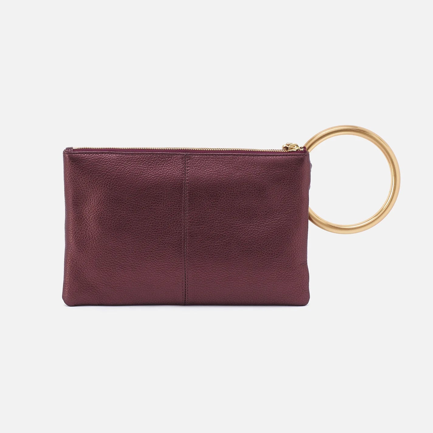 SHEILA RING CLUTCH in Frosted Plum