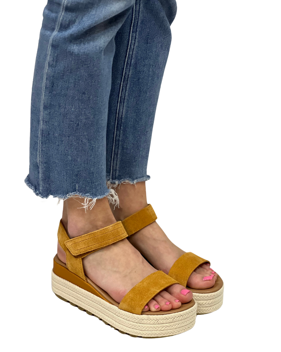 CAMERON FLATFORM in Canyon Gold + Gum