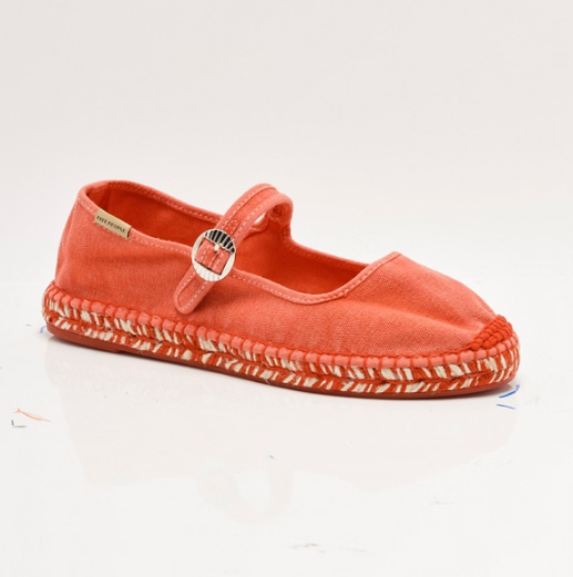 OASIS MARY JANE ESPADRILLE in Washed Salsa