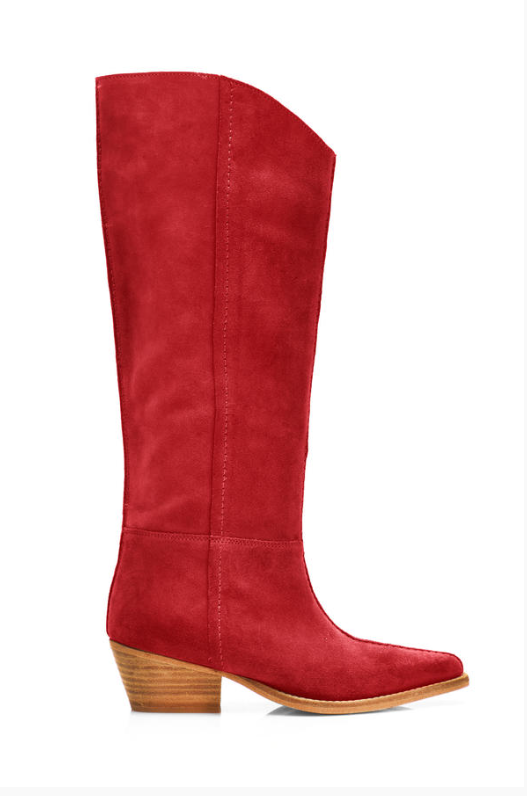 SWAY LOW SLOUCH BOOT 2.0 in Red