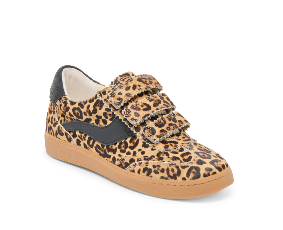NOTICE VELCRO in Black + Leopard