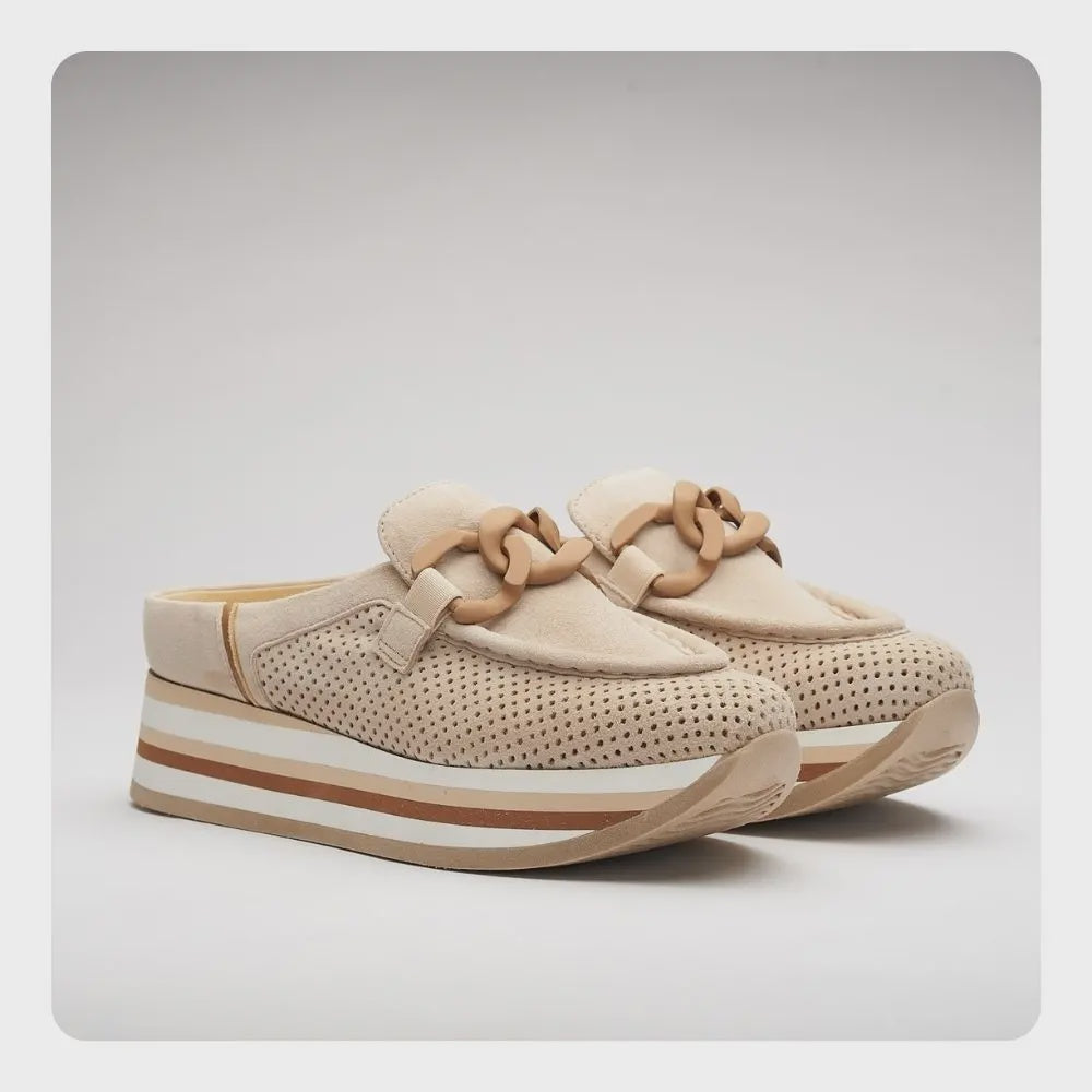 CARLISA in Creme + Cognac