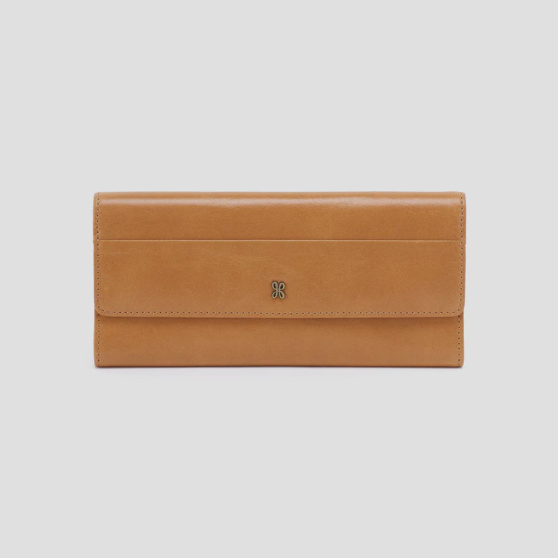 JILL LARGE BIFOLD WALLET in Natural