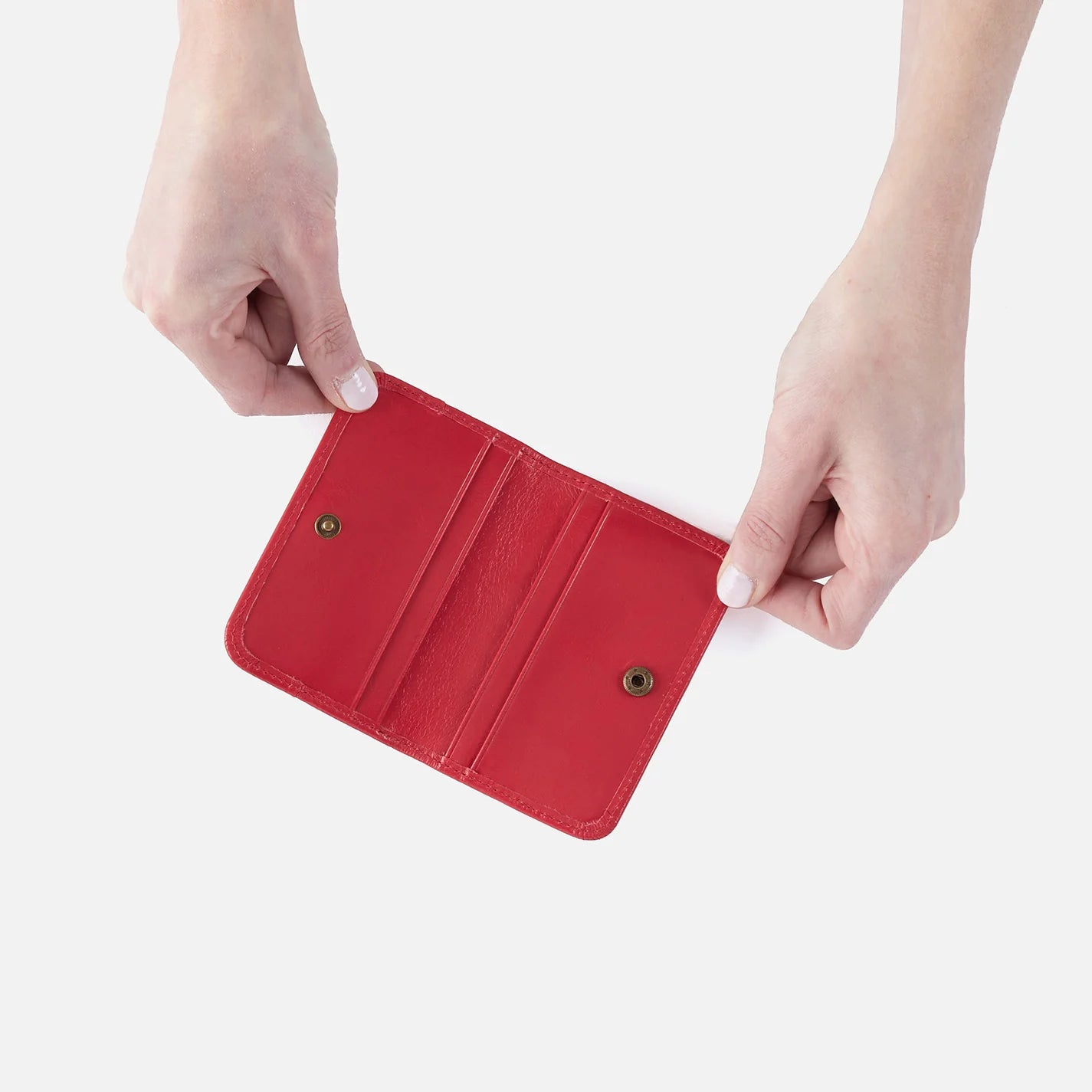 JILL MINI CARD CASE in Hibiscus