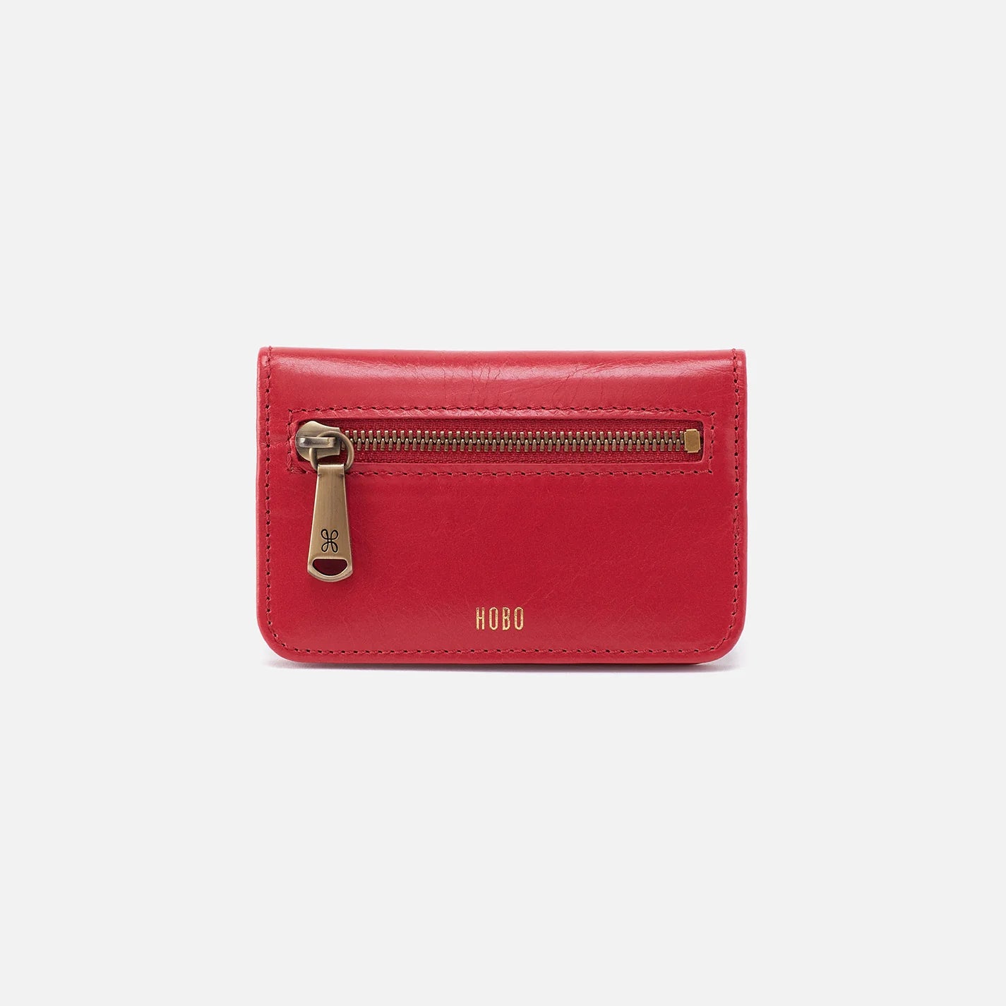 JILL MINI CARD CASE in Hibiscus