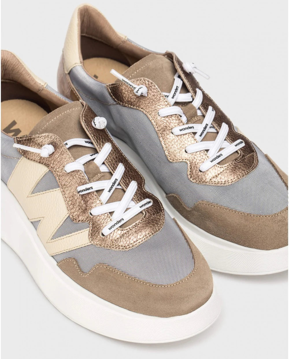 ROMA in Taupe + Plata