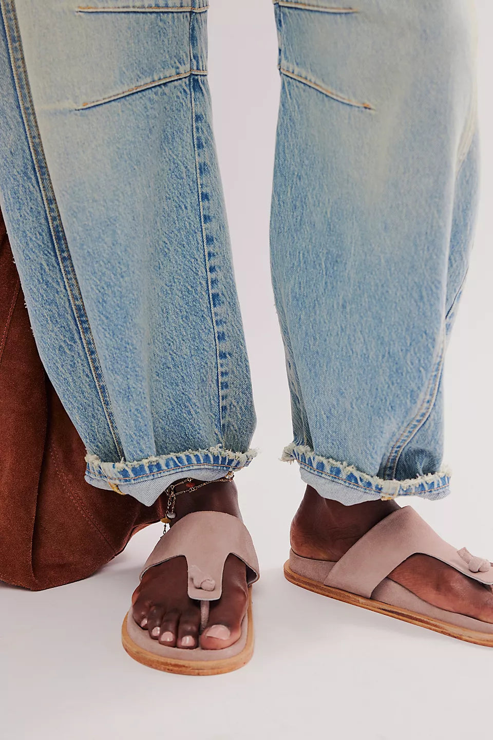 MIKA FOOTBED SANDAL in Orchid Ice
