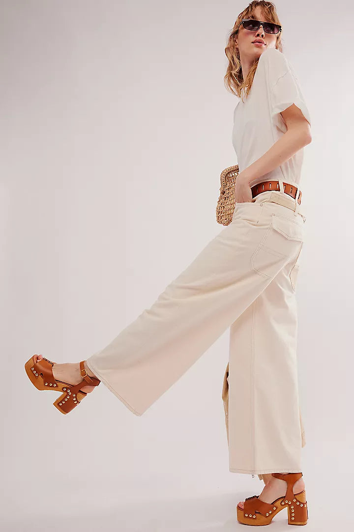 CECILY CLOG in Tan
