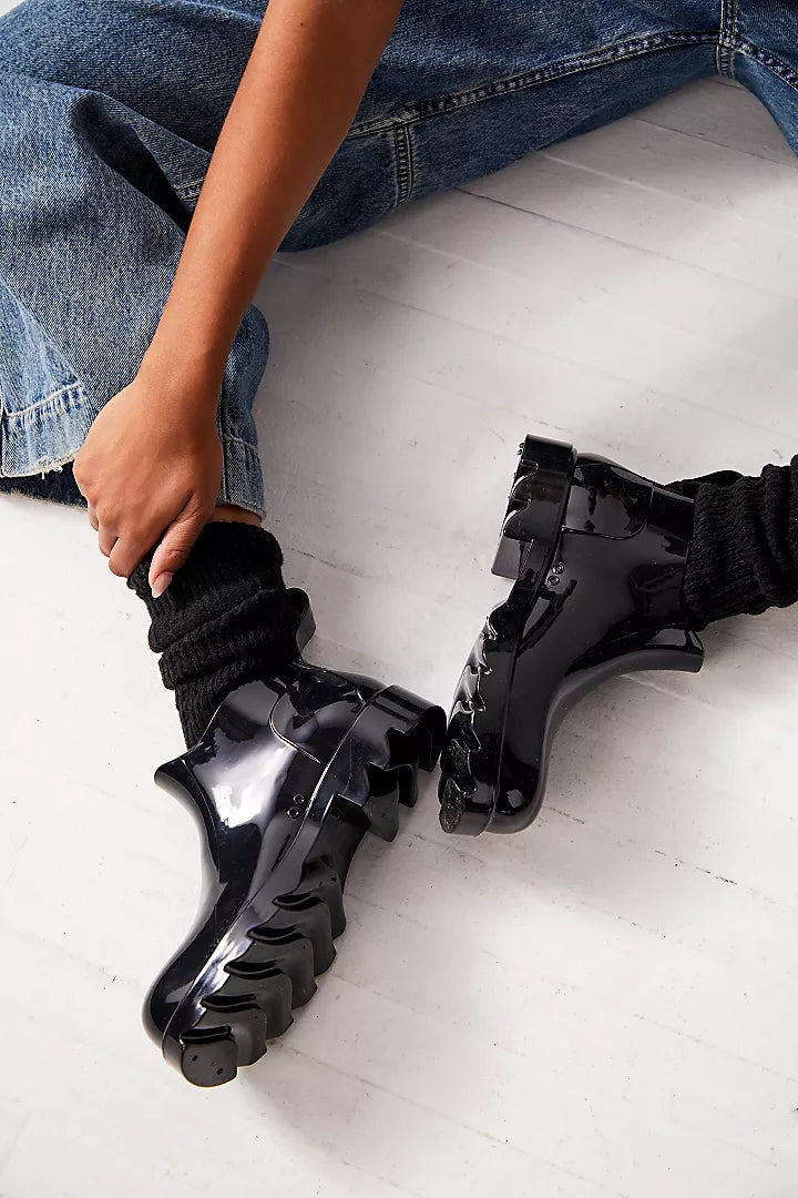 HIGH STREET RAIN BOOT in Black
