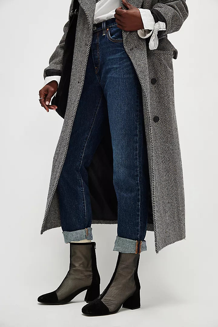 WISTERIA MESH BOOT in Black