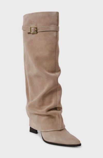FELICITY FOLDOVER BOOT in Dust Bunny