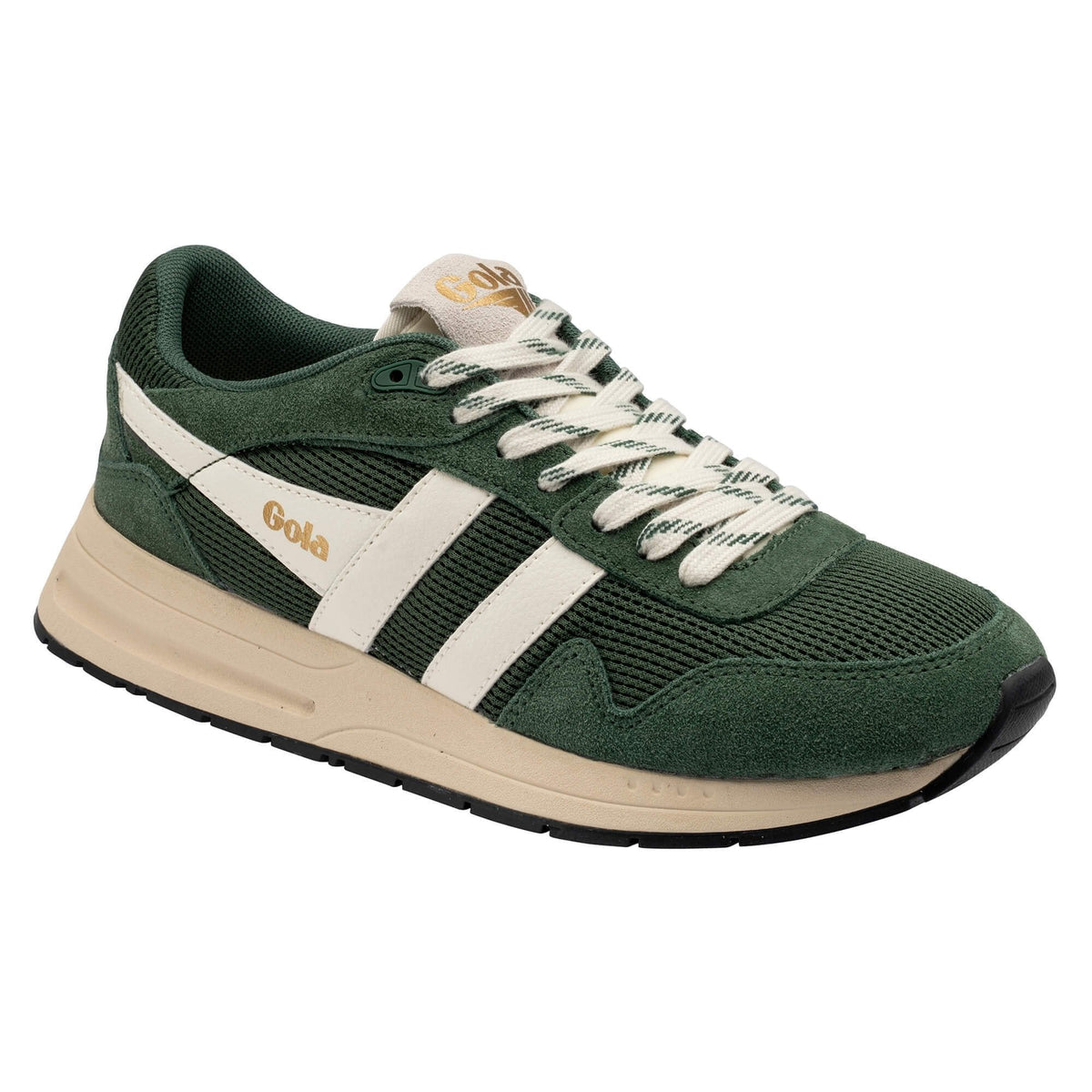 DELTA in Evergreen + Off White