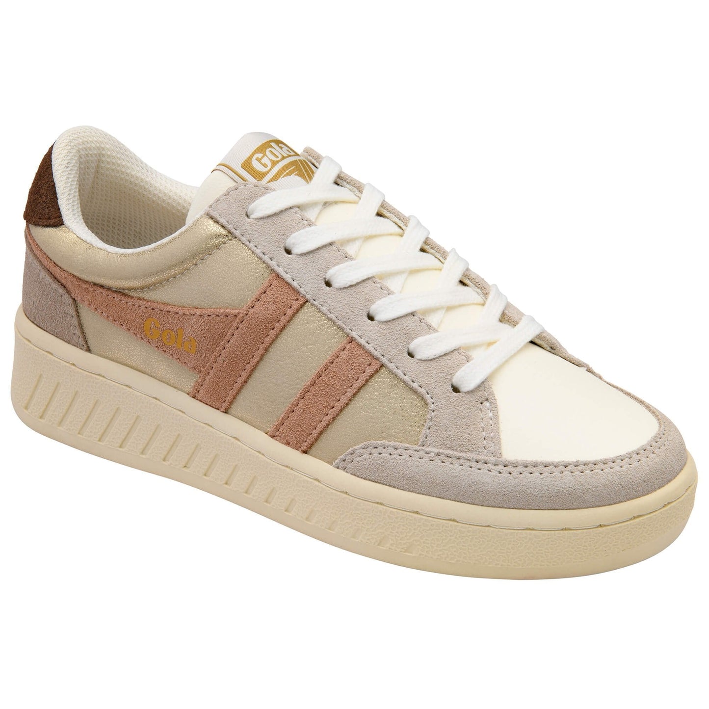 SUPERSLAM BLAZE in Gold + Cameo + Dark Brown
