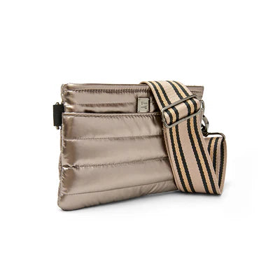 BUM BAG CROSSBODY in Pearl Latte
