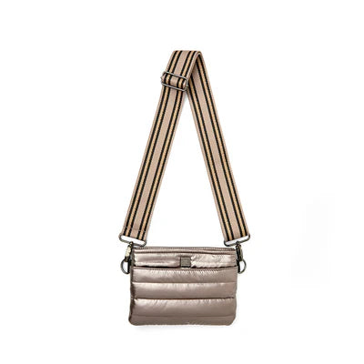 BUM BAG CROSSBODY in Pearl Latte
