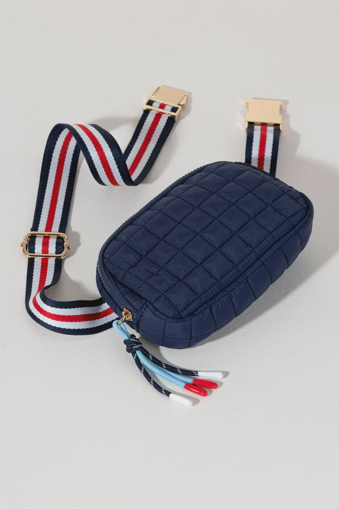 EZRA BELT BAG in Navy