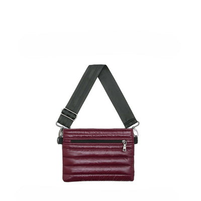 BUM BAG 2.0 in Glossy Deep Burgundy