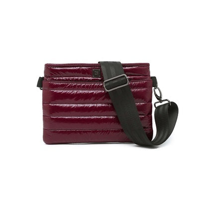 BUM BAG 2.0 in Glossy Deep Burgundy