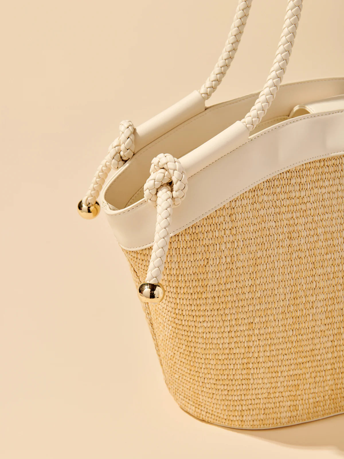 GINA TOTE in Ivory