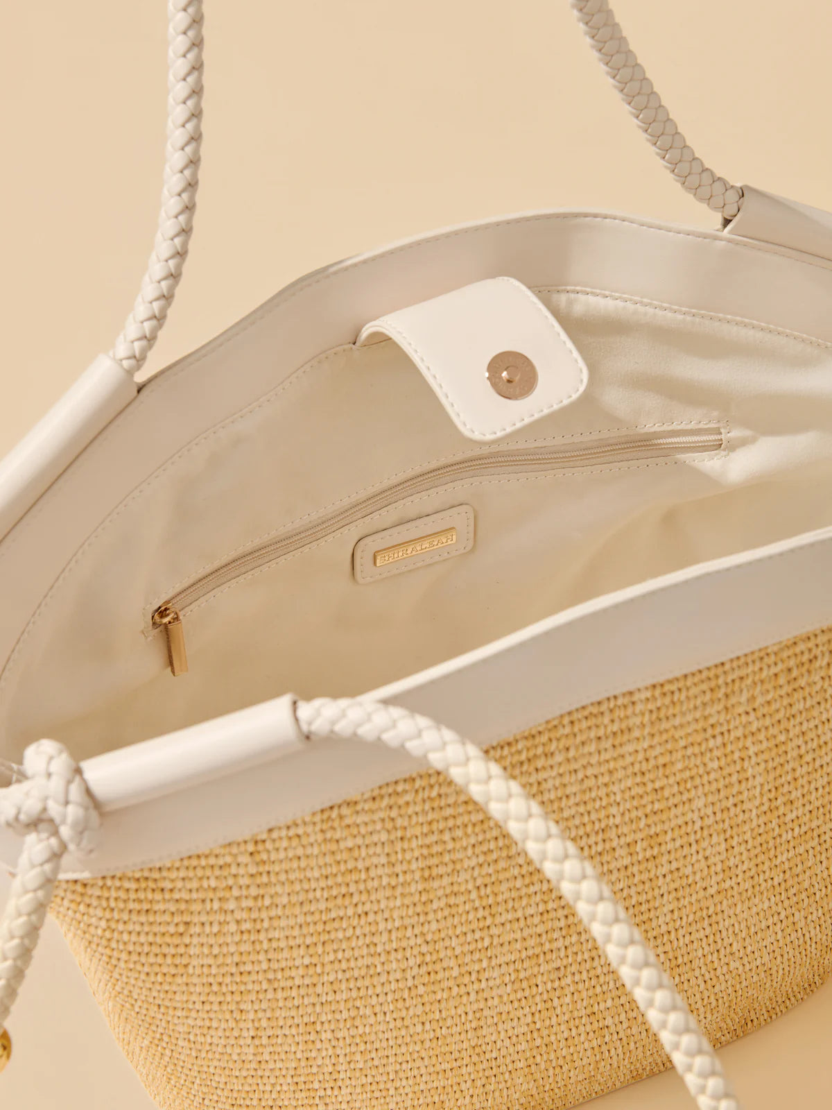 GINA TOTE in Ivory