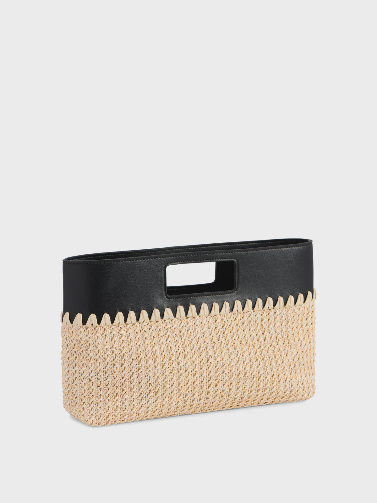 MIA TOP HANDLE CLUTCH in Black