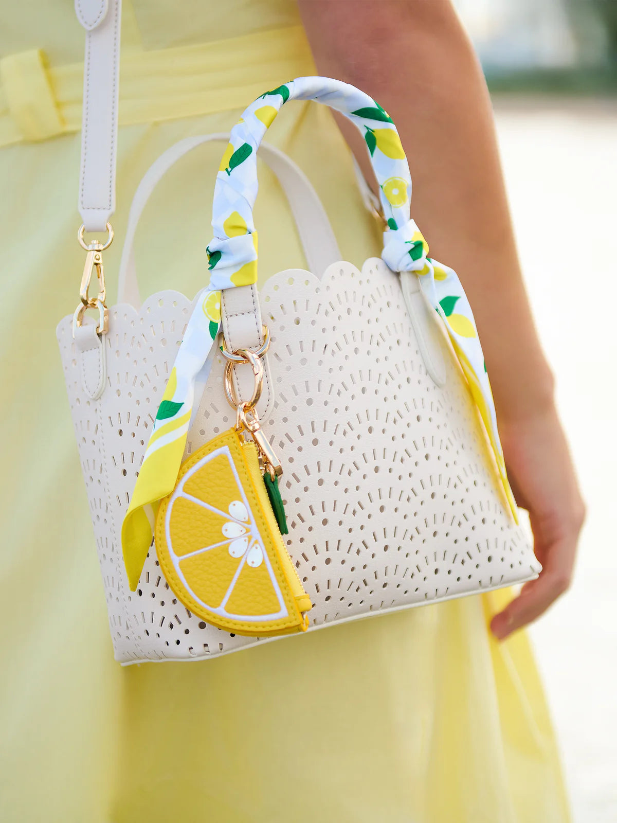 LOLA MINI TOTE in Ivory