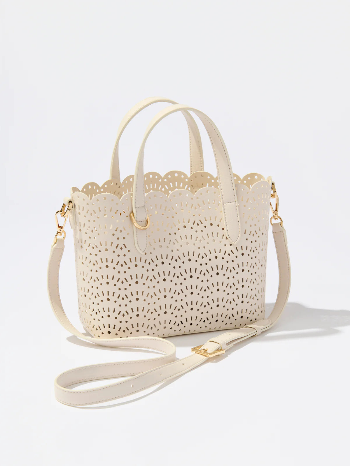LOLA MINI TOTE in Ivory