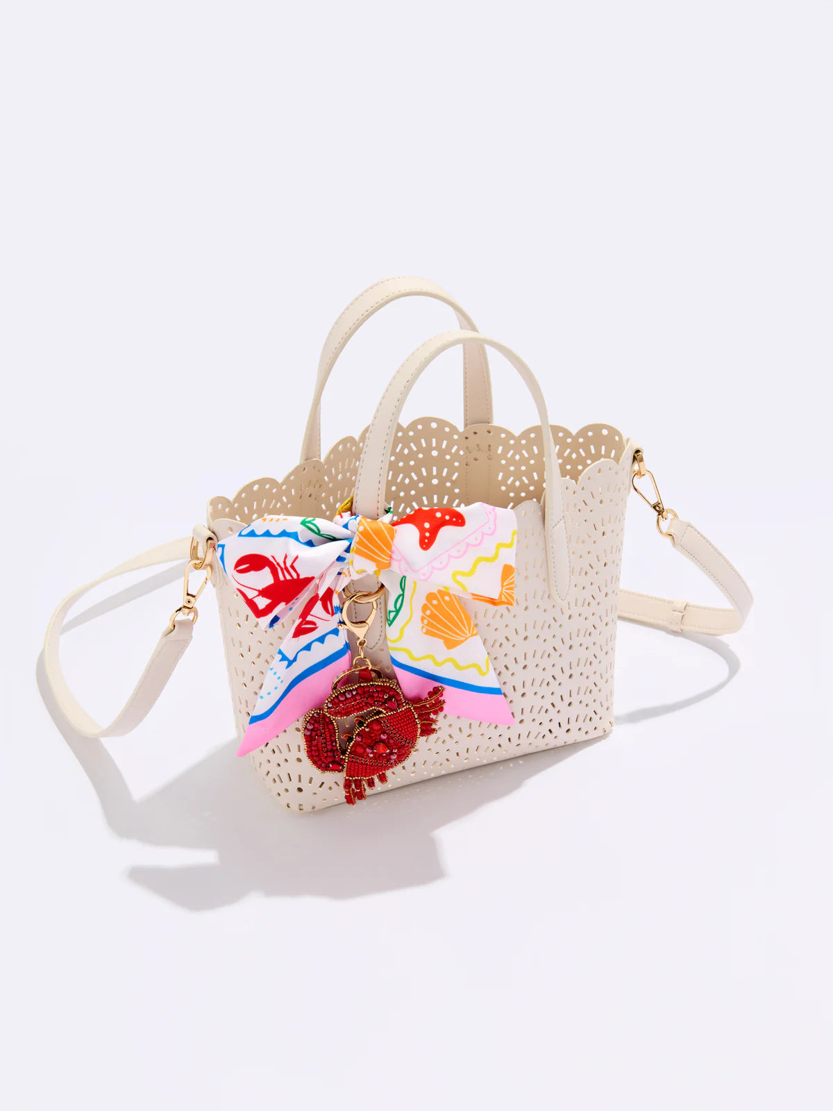 LOLA MINI TOTE in Ivory