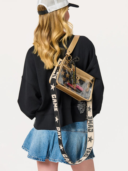 SPECTATOR SHOULDER BAG in Gold
