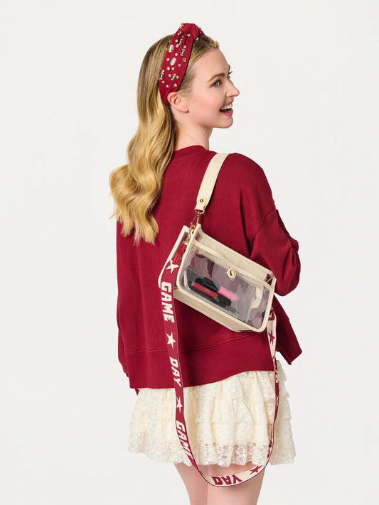 SPECTATOR SHOULDER BAG in Ivory