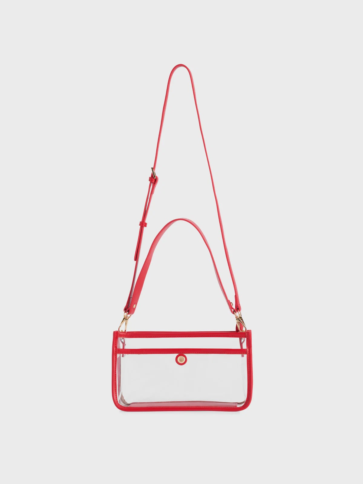 SPECTATOR SHOULDER BAG in Red