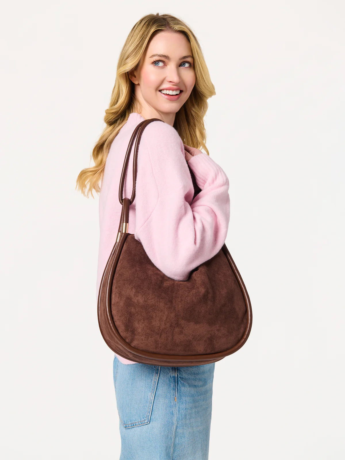 DANNY SHOULDER BAG in Brown