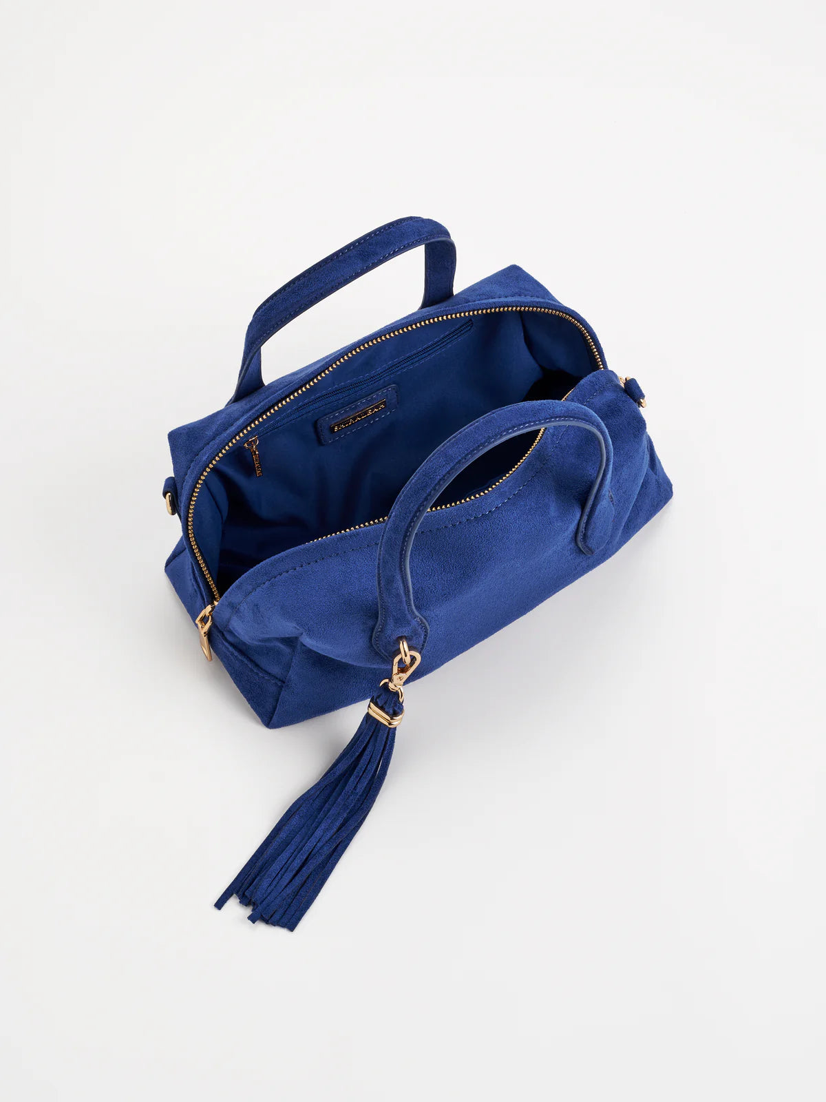 KYLIE MINI BOWLER BAG in Blue