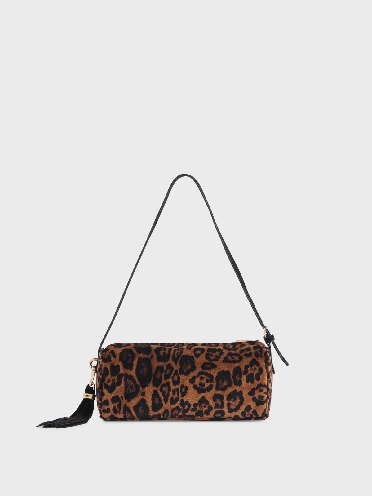 KYLIE BARREL SHOULDER BAG in Leopard