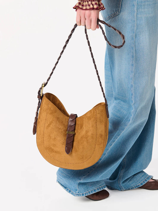 ROBERTA CROSSBODY BAG in Tan
