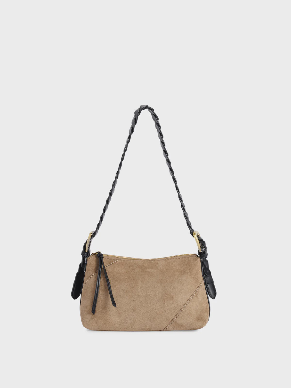 ROBERTA SHOULDER BAG in Taupe