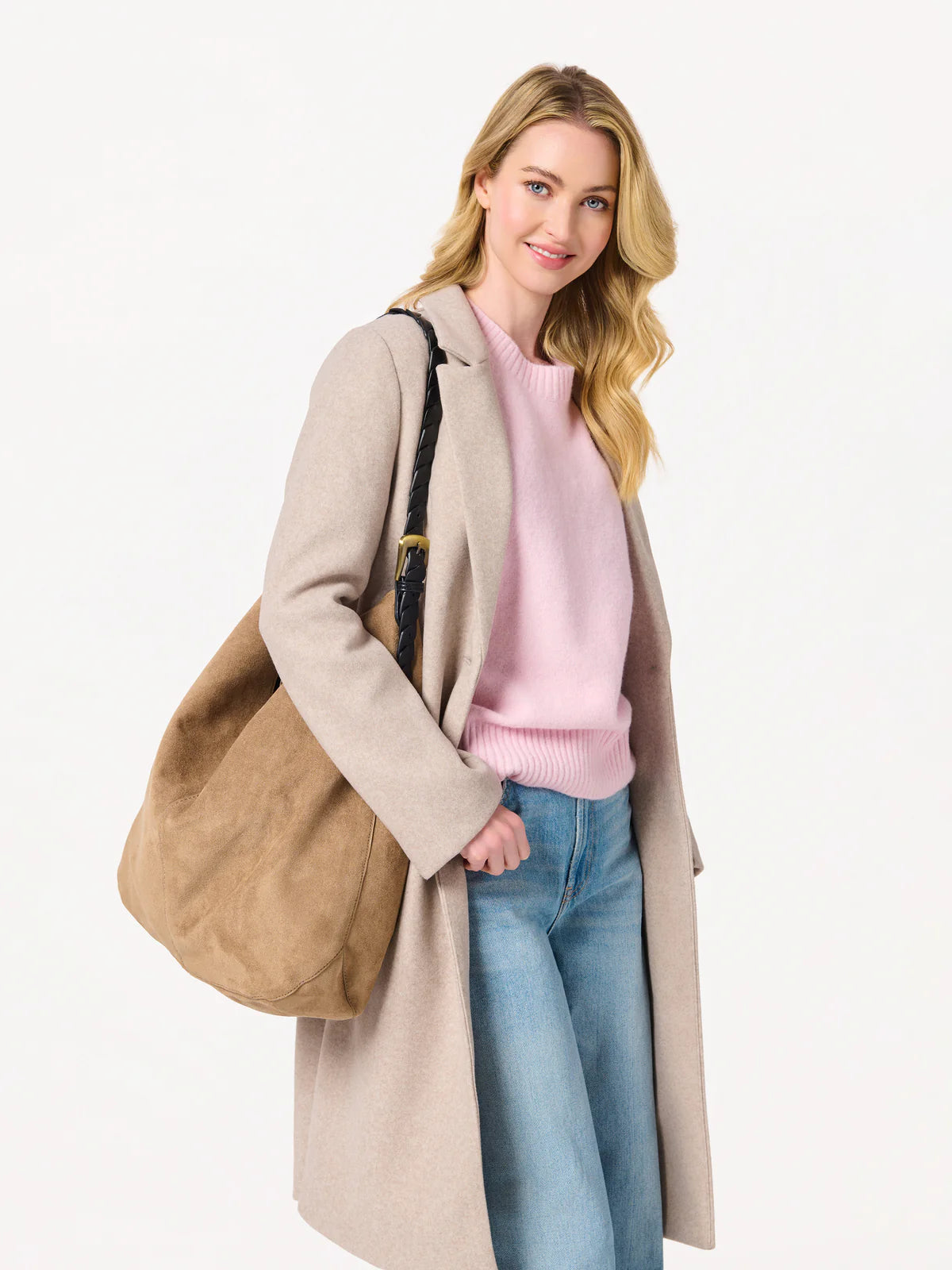 ROBERTA HOBO in Taupe