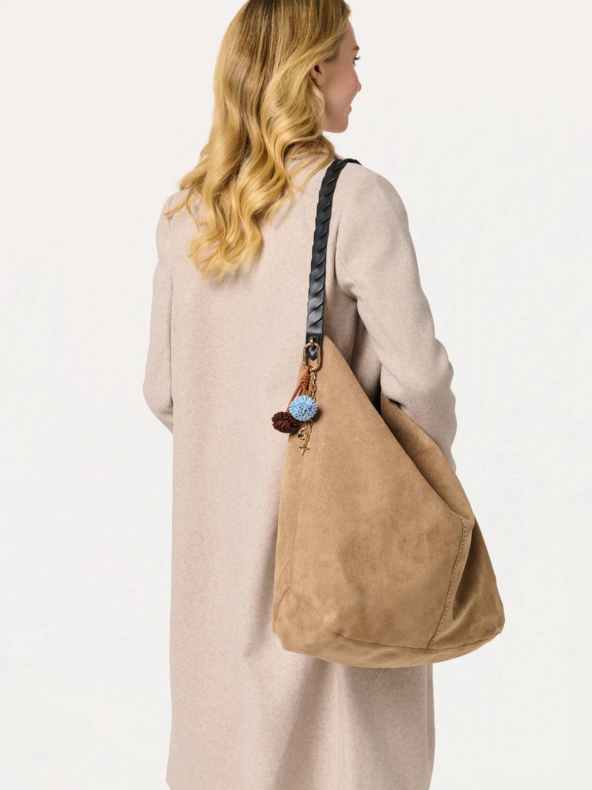 ROBERTA HOBO in Taupe