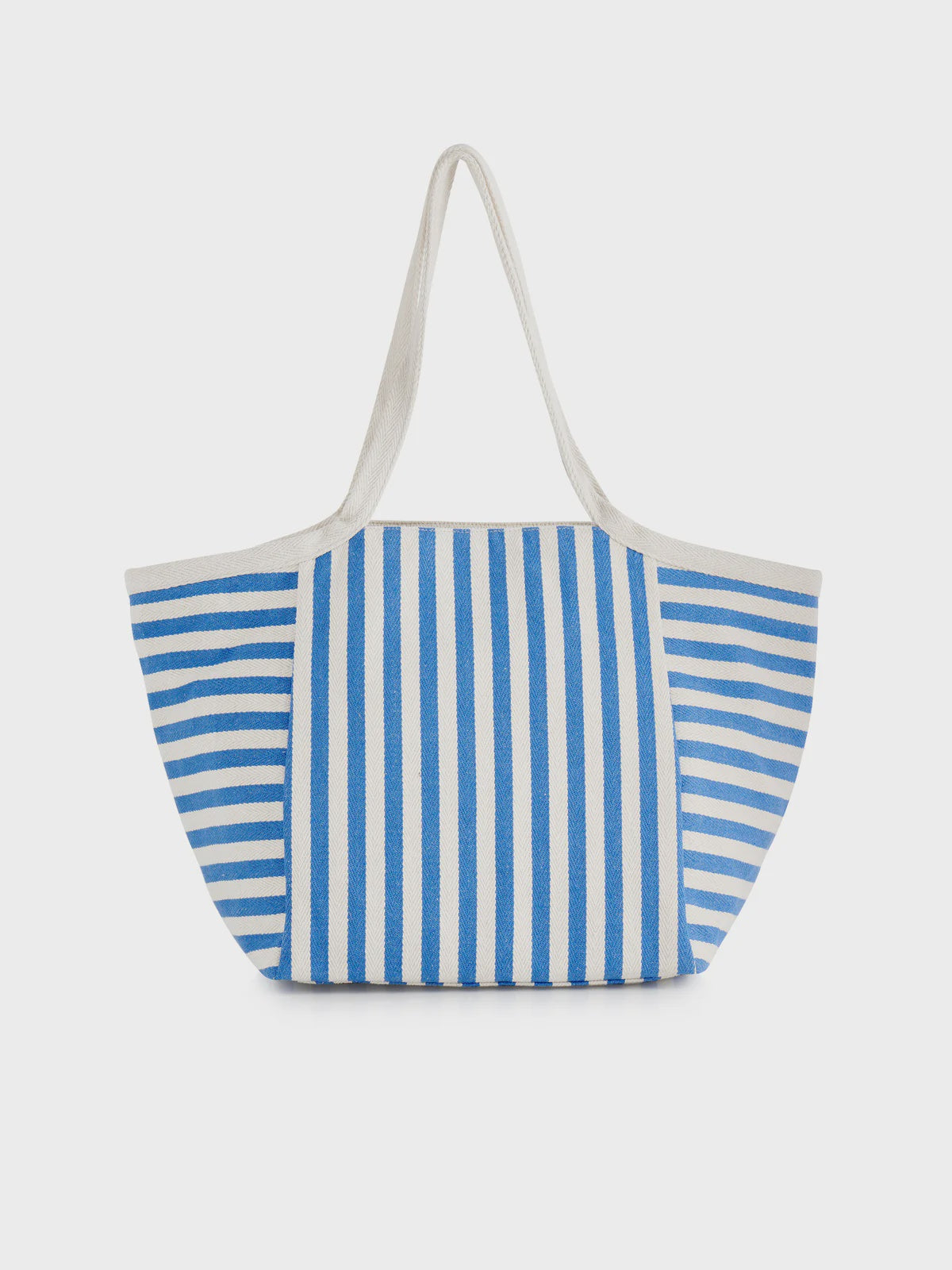 MORGAN BOXY TOTE in Blue