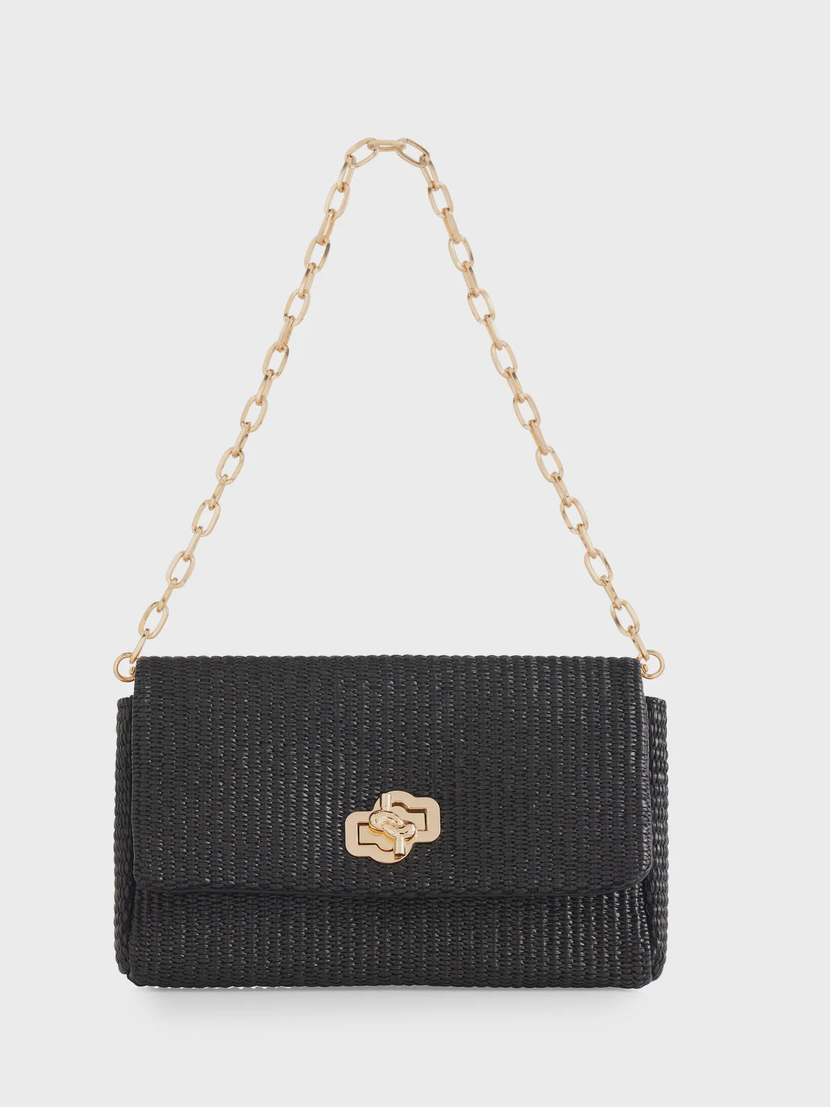 RAFFAELLA SHOULDER BAG in Black