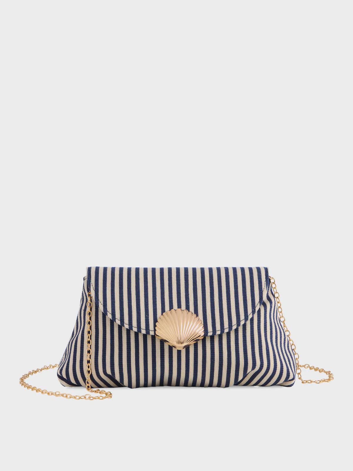 KAIA CLUTCH in Navy