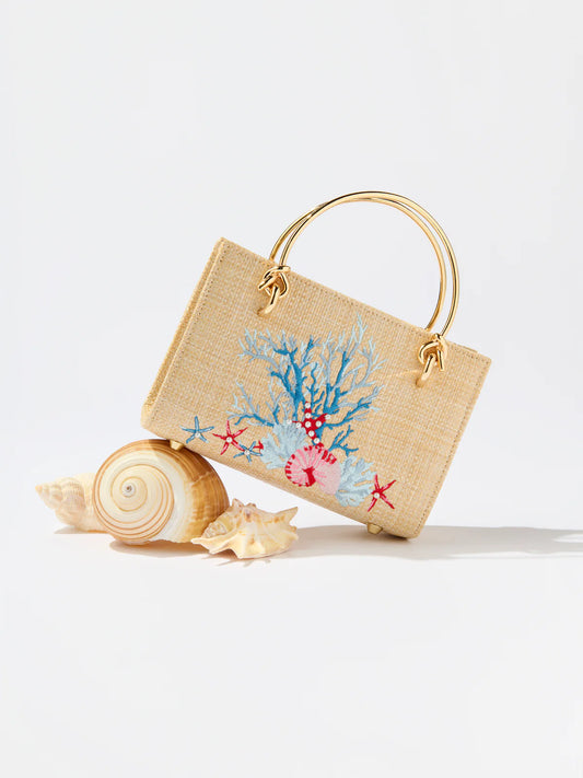 LEILA MINI BAG in Natural