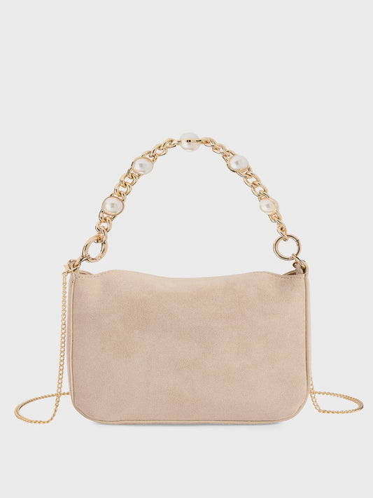 ELLIE TOP HANDLE BAG in Bone