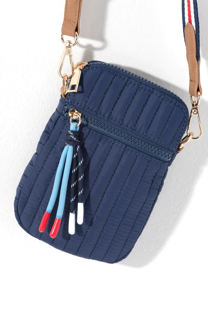 EZRA PHONE HOLDER in Navy