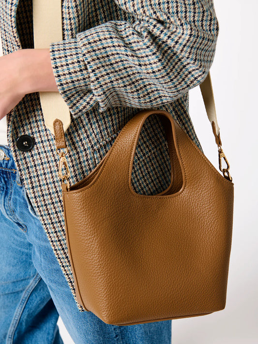 ALBA MINI TOTE in Tan