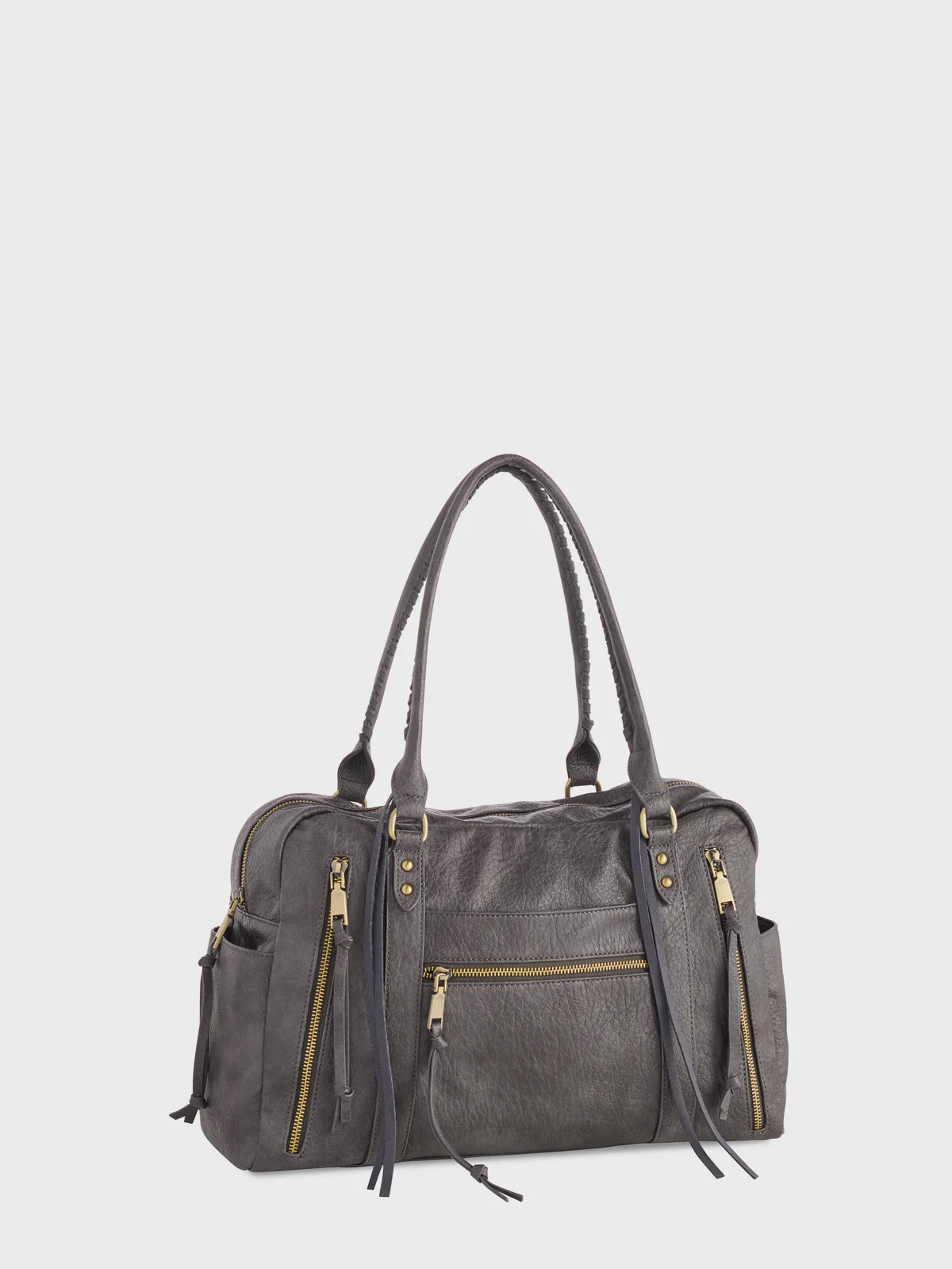 JESSIE BOWLING BAG in Grey
