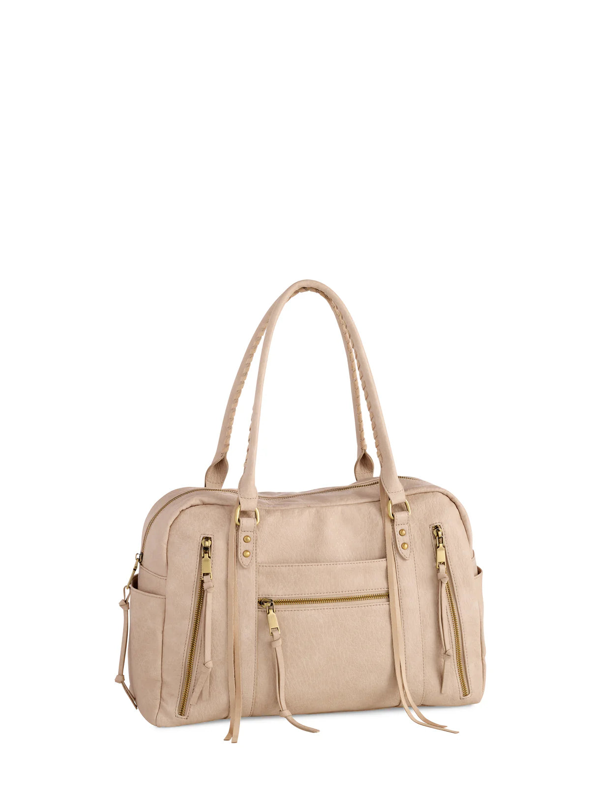 JESSIE BOWLING BAG in Stone